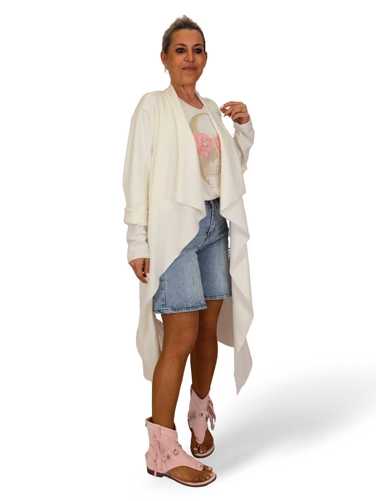 GIACCA CON TESCHIO IN COTONE