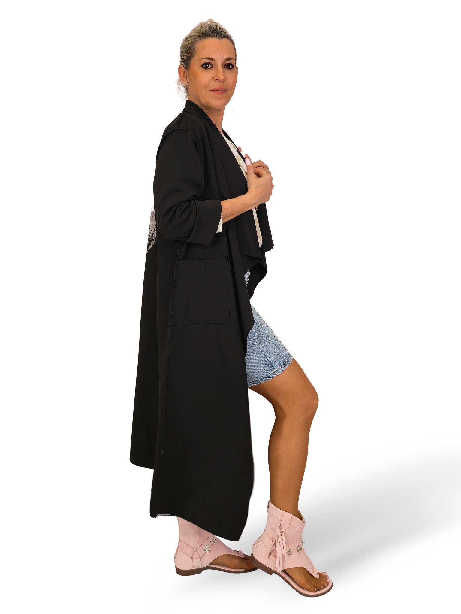 GIACCA CON TESCHIO IN COTONE