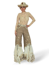 PANTALON ATELIER SOMBRERO JOT MARRON