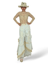 PANTALON ATELIER SOMBRERO JOT BLANCO