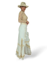 PANTALON ATELIER SOMBRERO JOT BLANCO