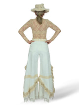 PANTALON ATELIER SOMBRERO JOT BLANCO