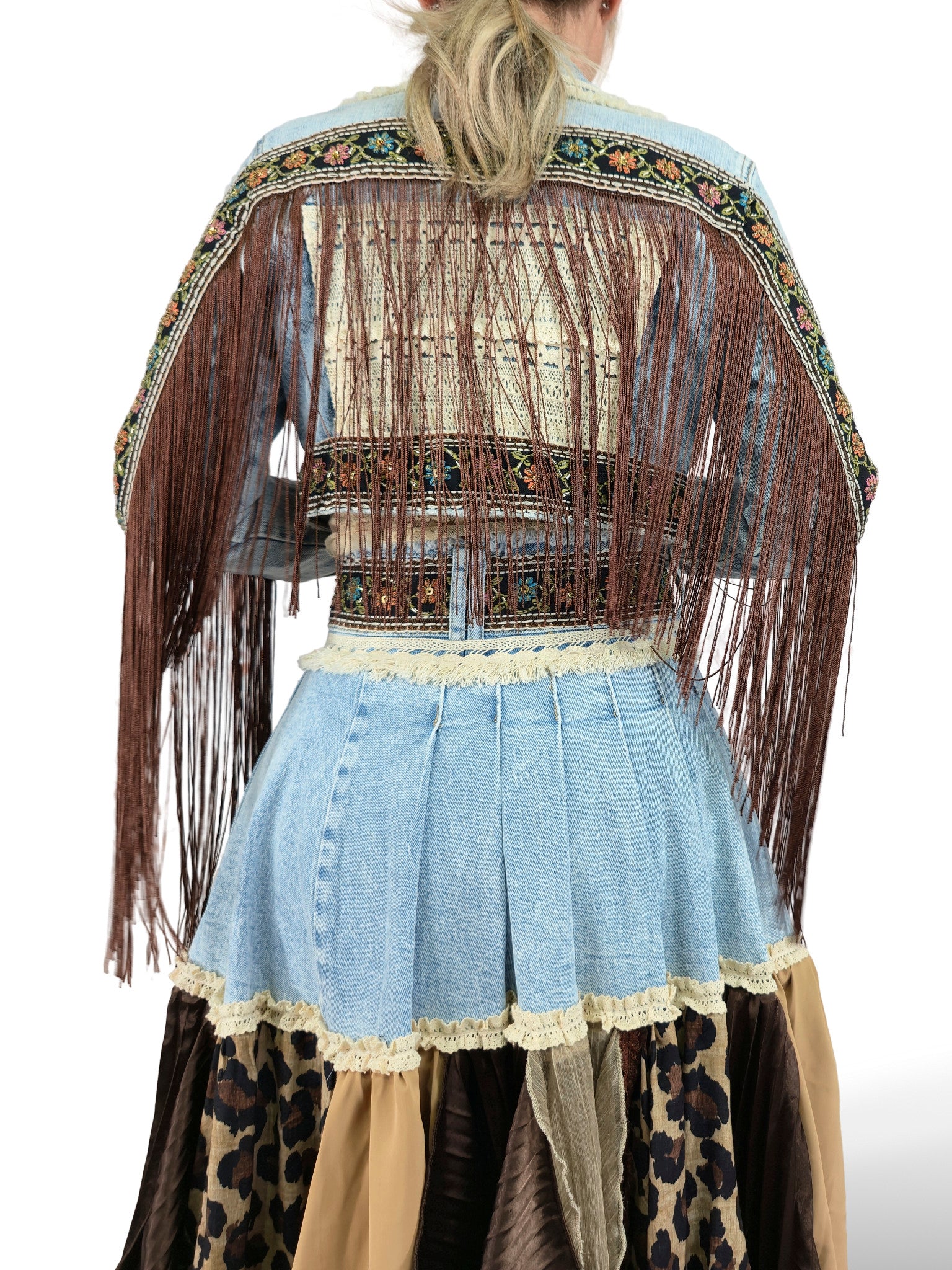 CONJUNTO DENIM ATELIER MARRON JOT