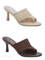 SANDALIA CROCHET TACON