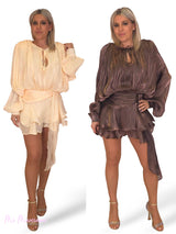 VESTIDO GOLDEN CORTO JOT