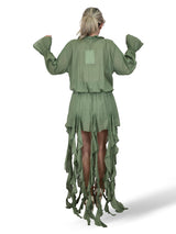 VESTIDO VOLANTES GASA BOAL JOT