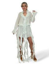 VESTIDO VOLANTES GASA BOAL JOT