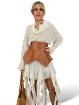 VESTIDO VOLANTES GASA BOAL JOT