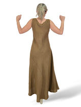 VESTIDO LINO DRAPEADO LATERAL JOT