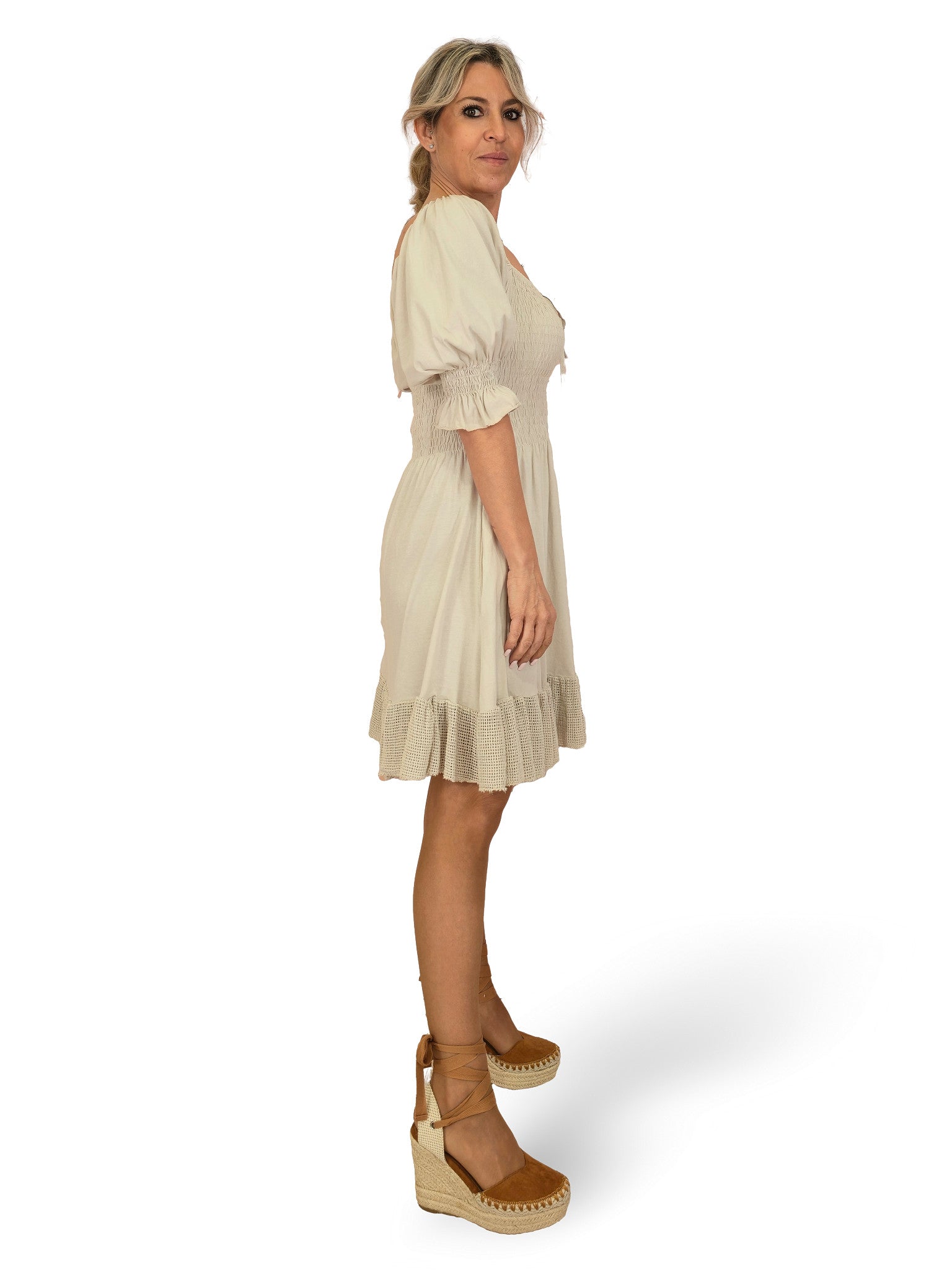 VESTIDO IBIZA REJILLA CORTO JOT