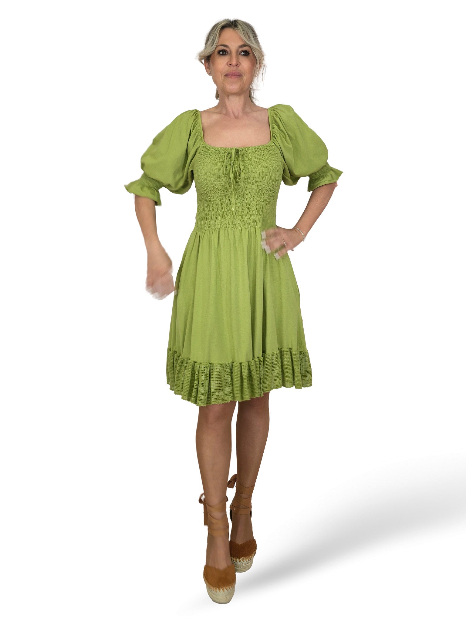 VESTIDO IBIZA REJILLA CORTO JOT
