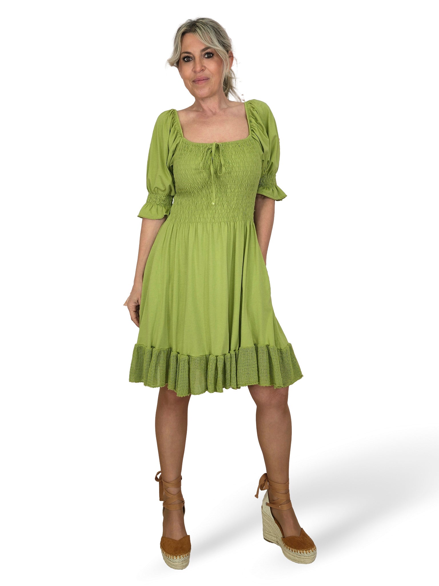 VESTIDO IBIZA REJILLA CORTO JOT