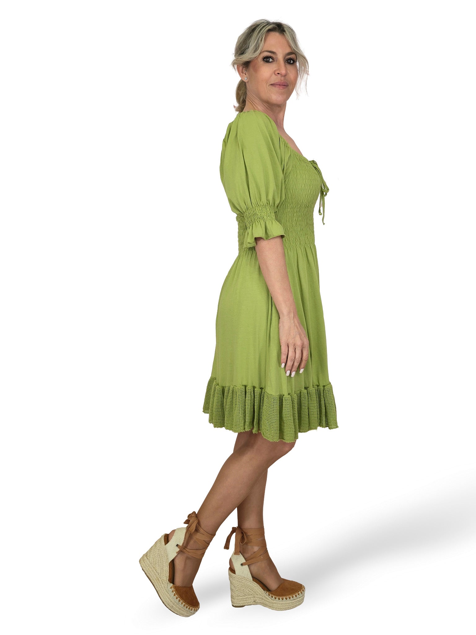 VESTIDO IBIZA REJILLA CORTO JOT