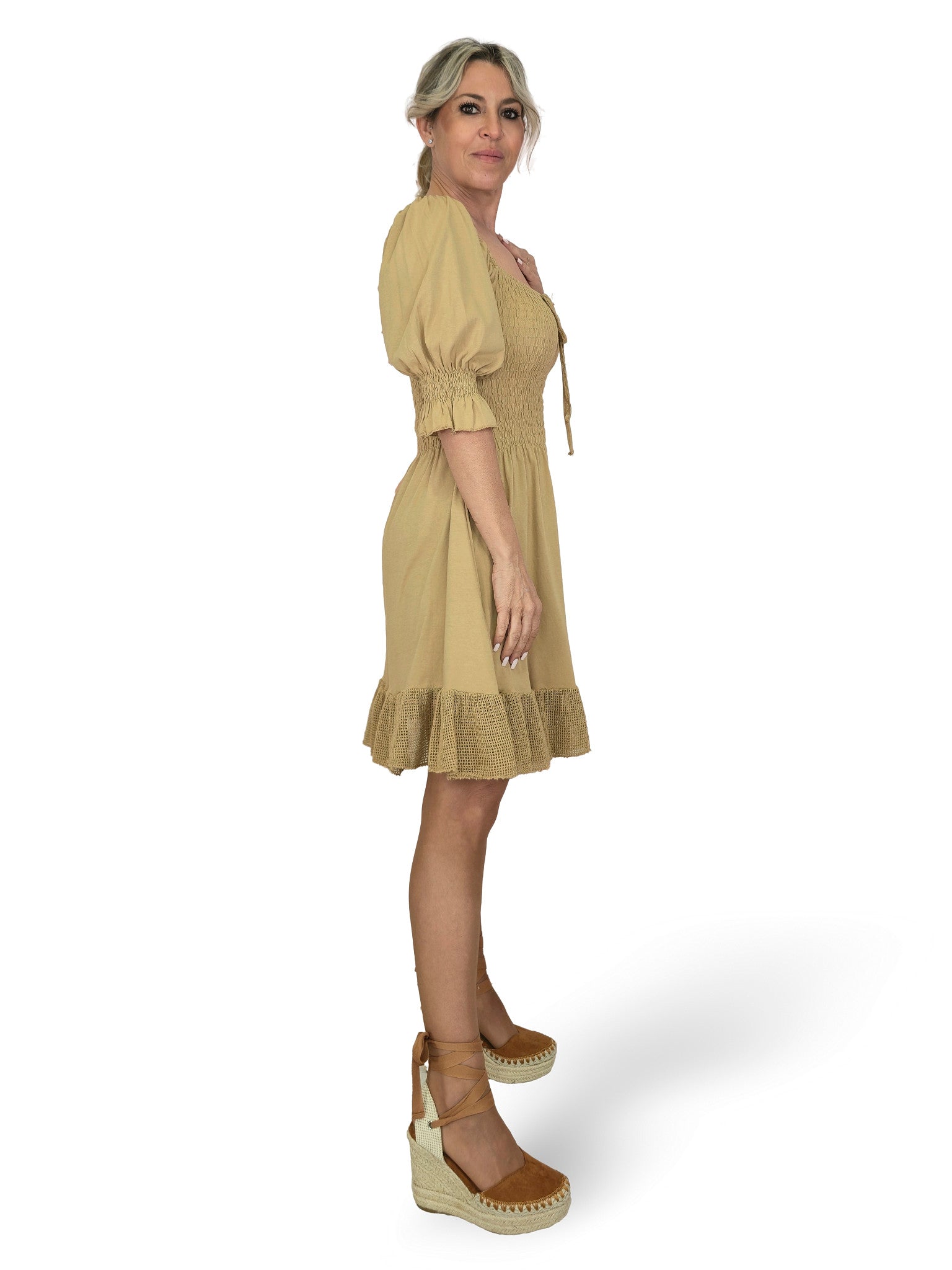 VESTIDO IBIZA REJILLA CORTO JOT