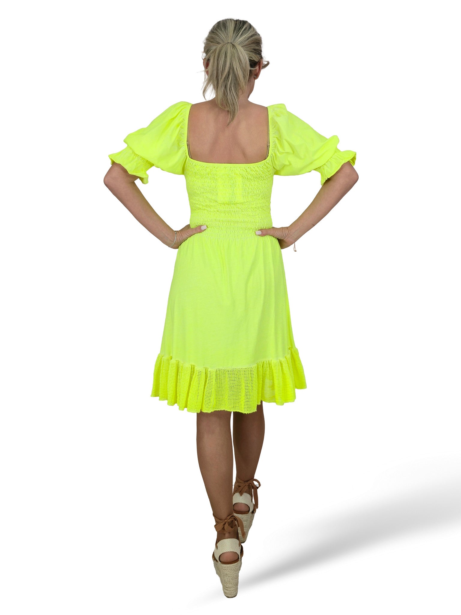 VESTIDO IBIZA REJILLA CORTO JOT