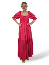 Vestido comprido de malha Ibiza JOT