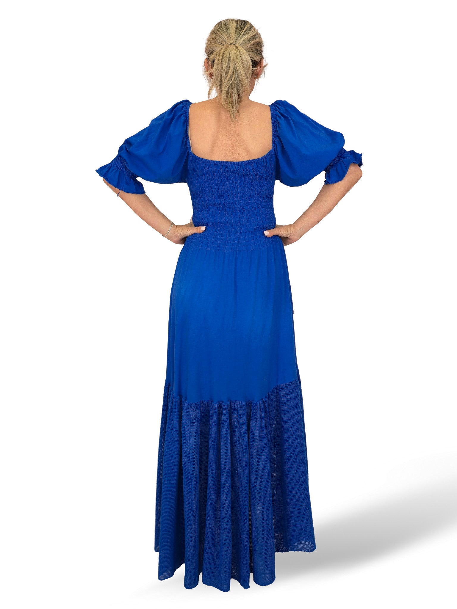 Vestido comprido de malha Ibiza JOT