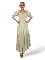 Vestido comprido de malha Ibiza JOT
