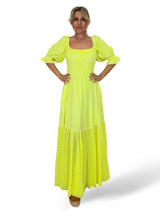 Vestido comprido de malha Ibiza JOT