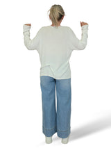 JOT LINEN KNIT JERSEY HEART
