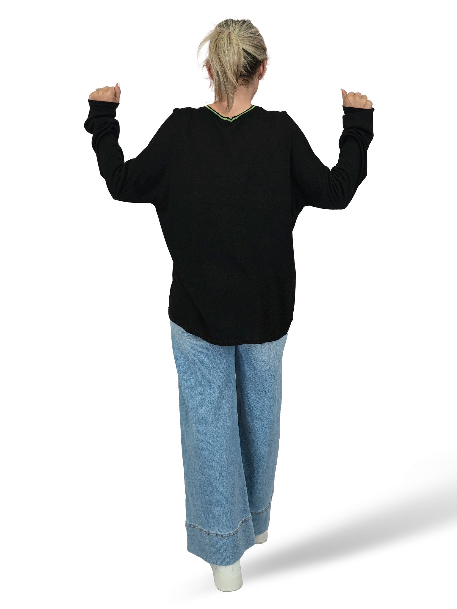 JOT LINEN KNIT JERSEY HEART