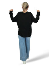 JOT LINEN KNIT JERSEY HEART