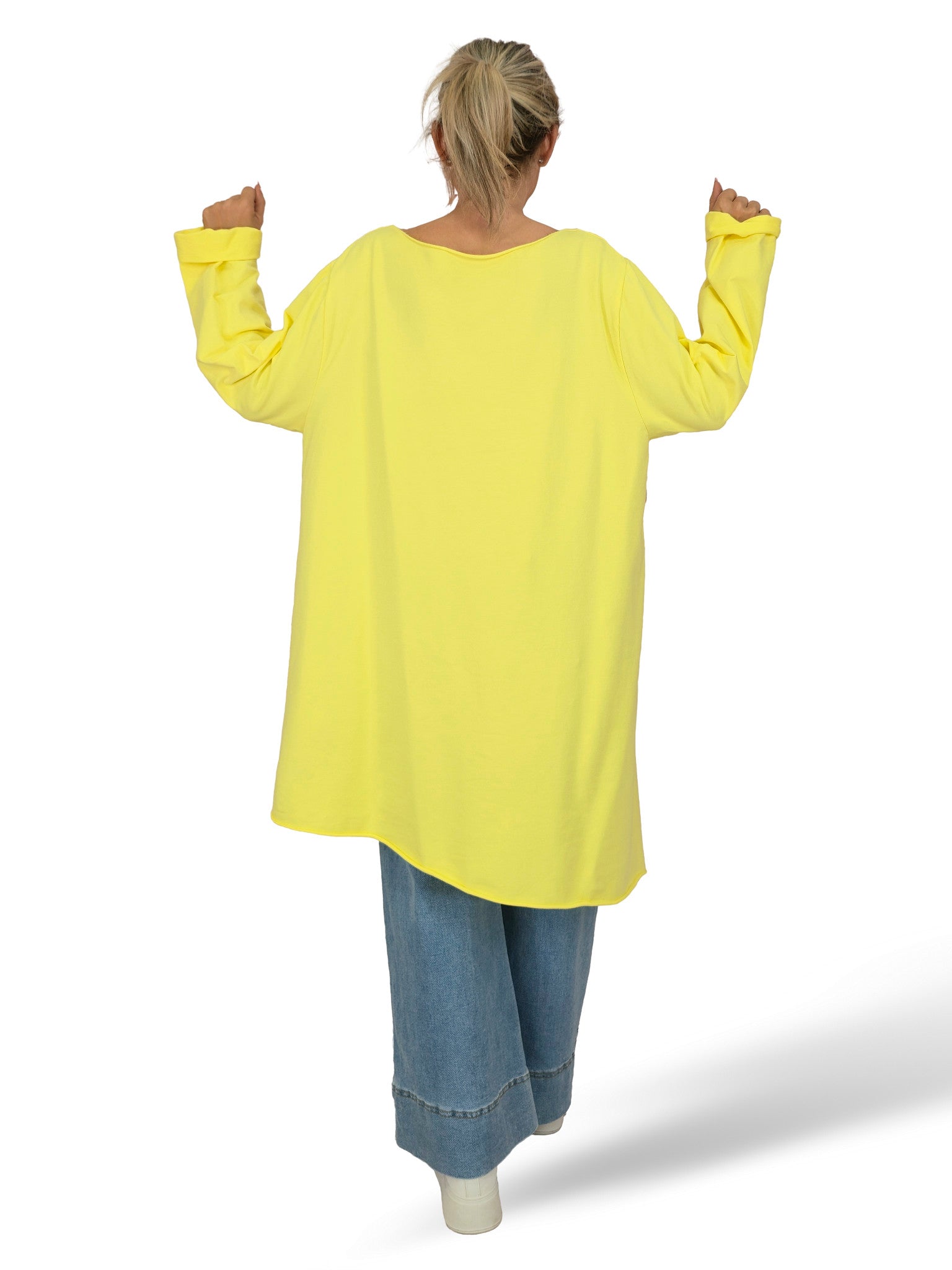 T-SHIRT MAXI ASYMMETRICAL CORTES