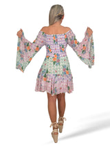 VESTIDO CORTO GOLDEN VICHY JOT