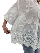 CAMISA GASA BOAL CROCHET  JOT