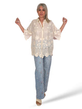 CAMISA GASA BOAL CROCHET  JOT