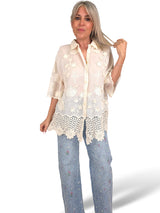 CAMISA GASA BOAL CROCHET  JOT