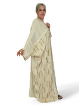 CONJUNTO VESTIDO Y KIMONO BORDADO LENTEJUELAS JOT