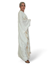 CONJUNTO VESTIDO Y KIMONO BORDADO LENTEJUELAS JOT
