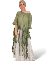 T-SHIRT BOAL JOT VOFFED GAUZE