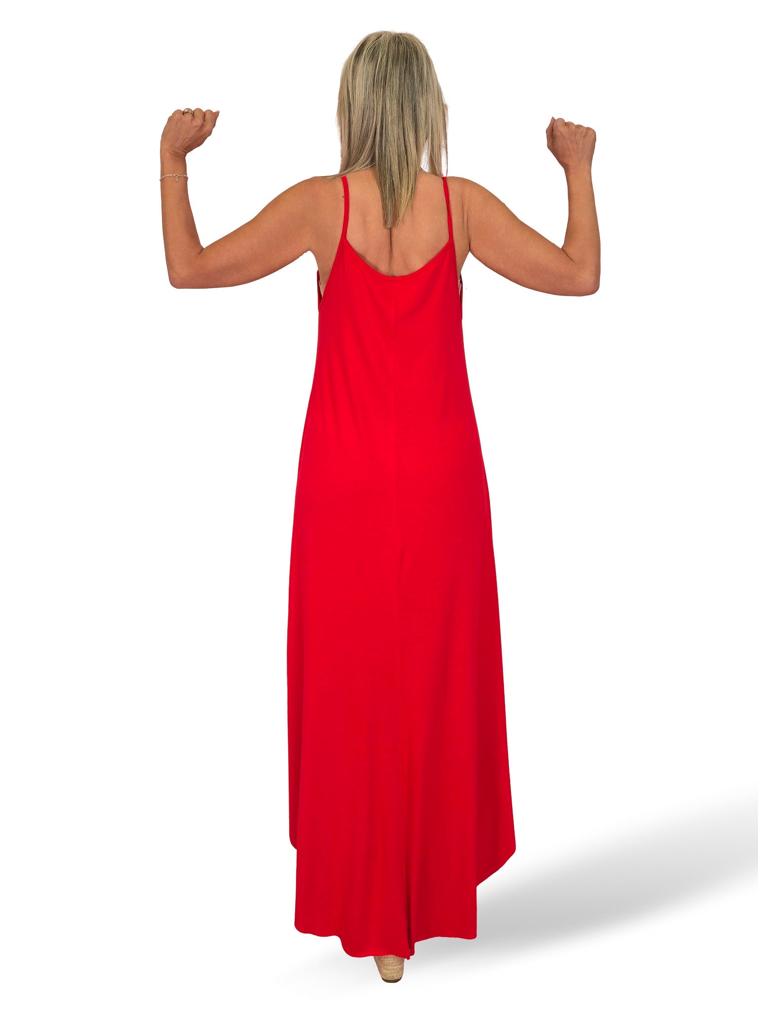 VESTIDO TIRANTES BORDADO LUNA MARIPOSA