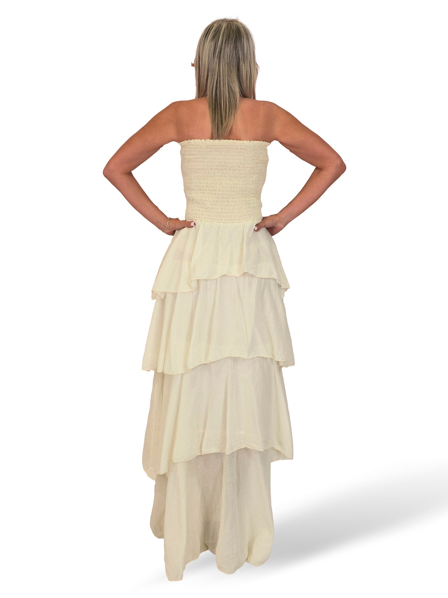 VESTIDO CAPAS GASA BOAL JOT