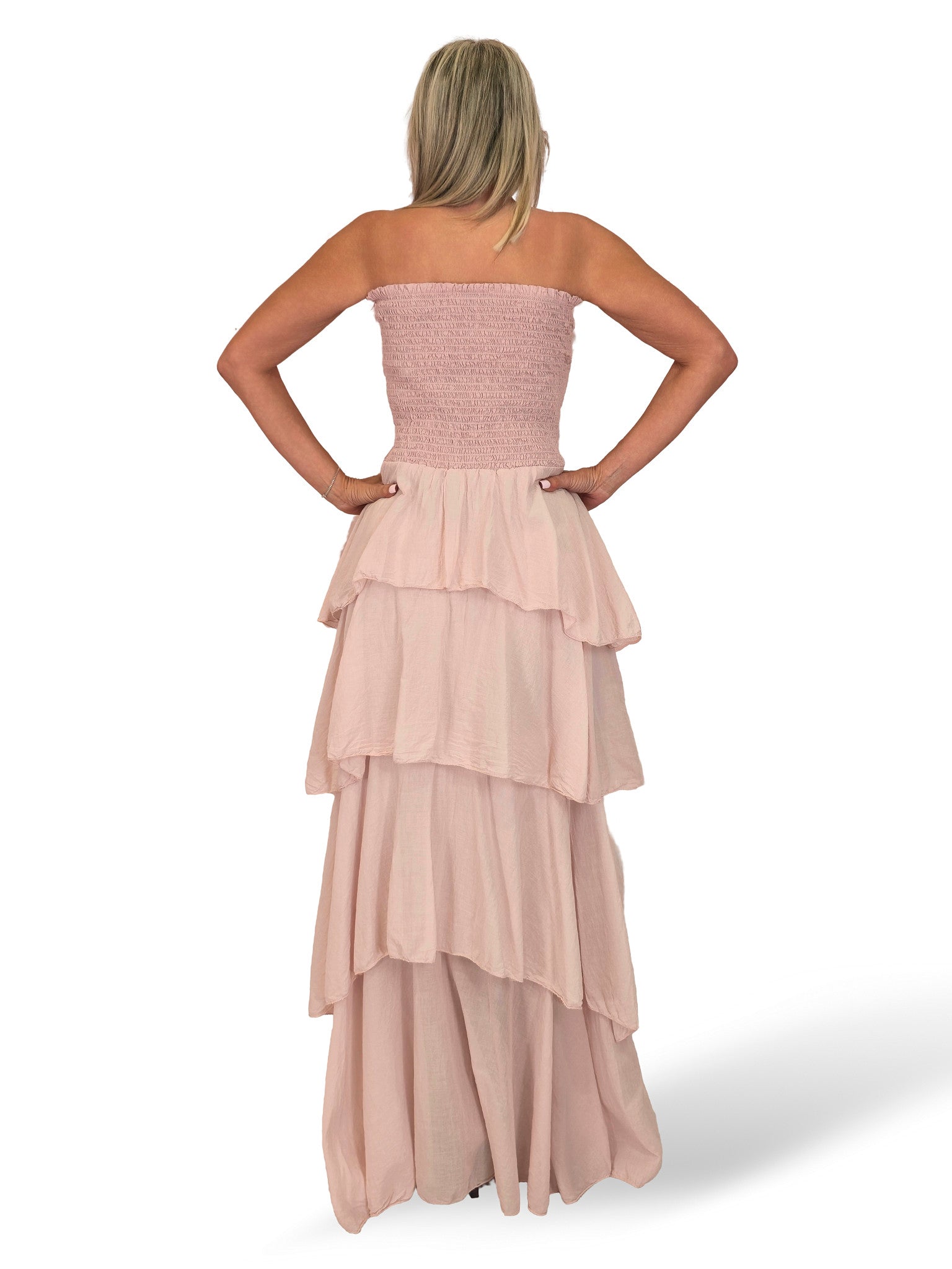 VESTIDO CAPAS GASA BOAL JOT