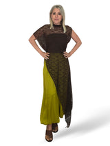 CAMISETA ASIMETRICA ENCAJE