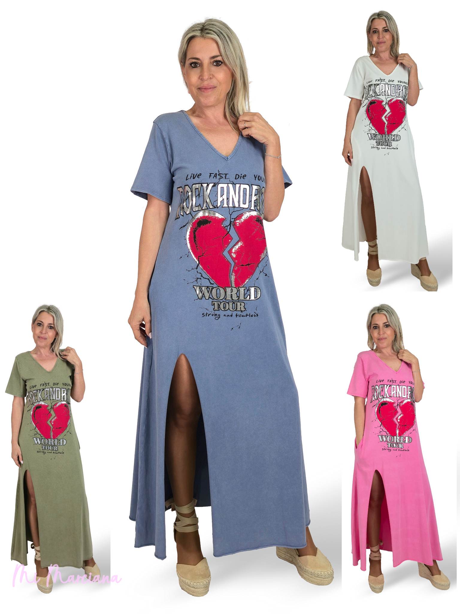VESTIDO ROCK ESTAMPADO