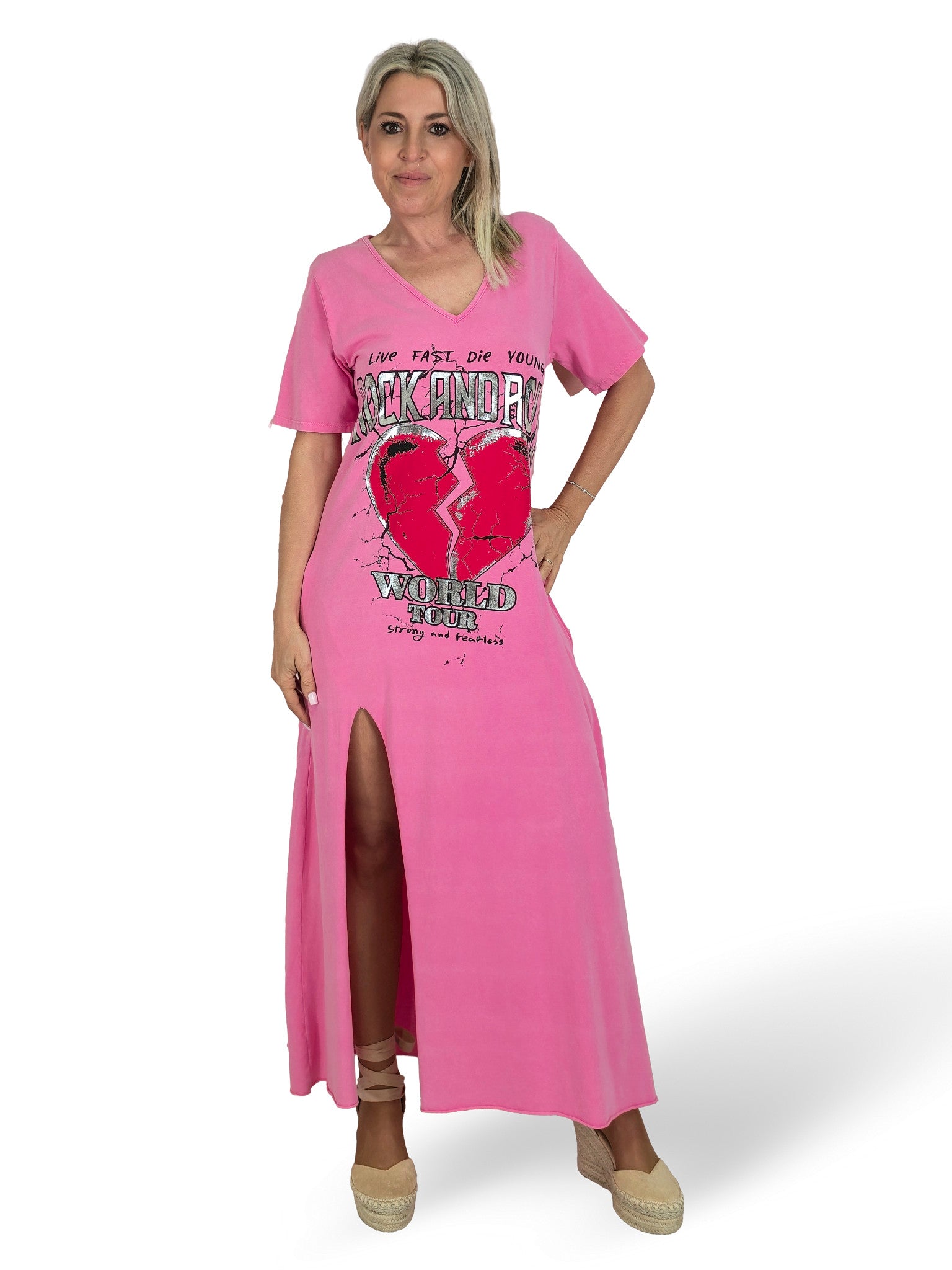 VESTIDO ROCK ESTAMPADO
