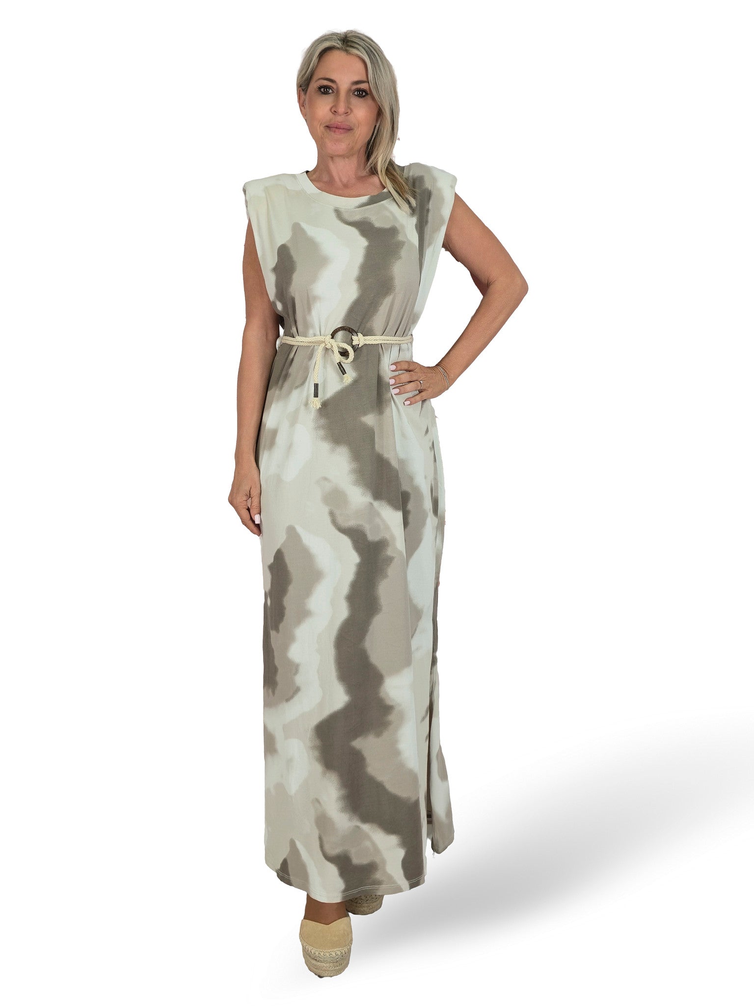 VESTIDO ALGODON HOMBRERAS JOT