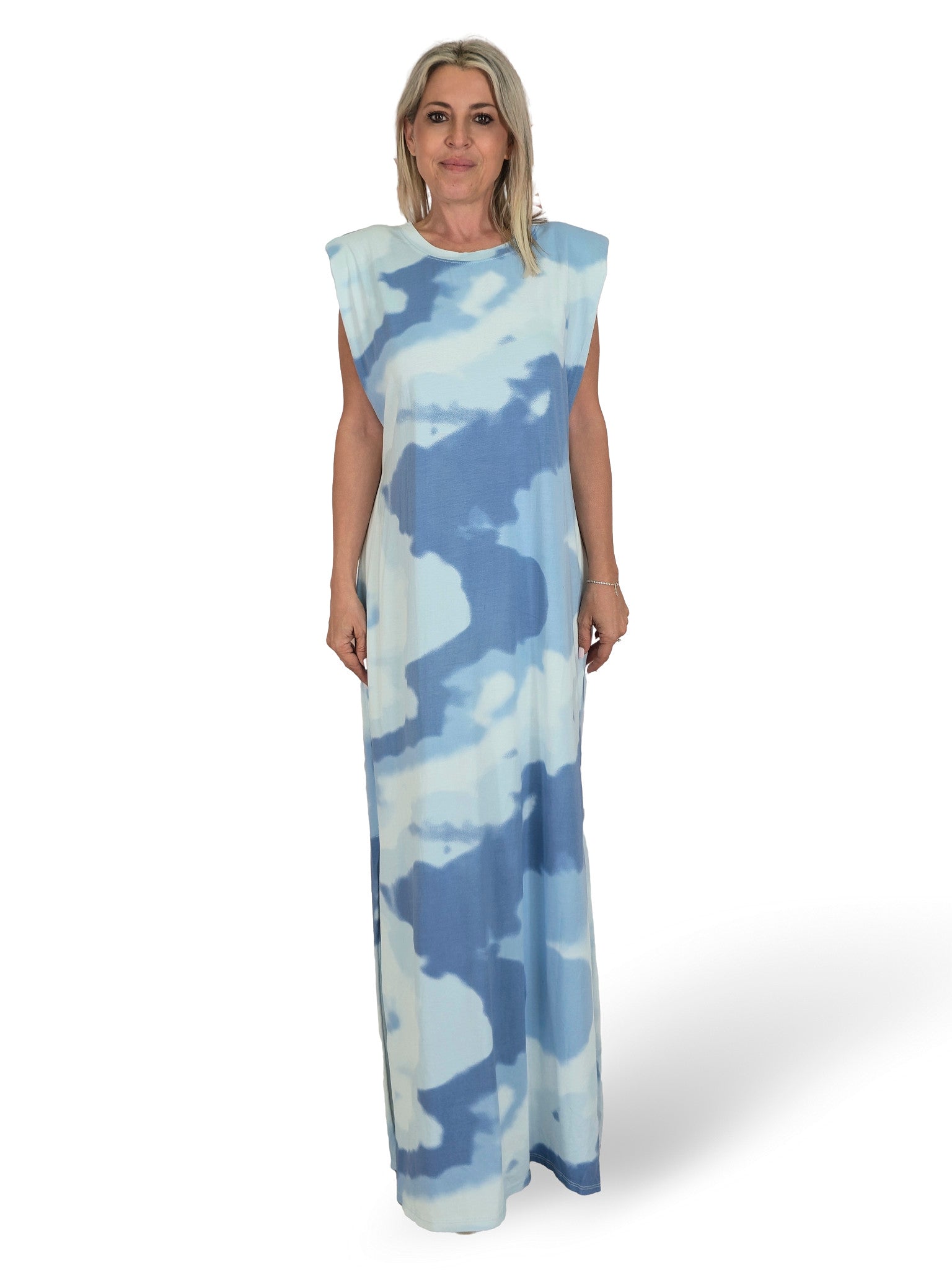 VESTIDO ALGODON HOMBRERAS JOT