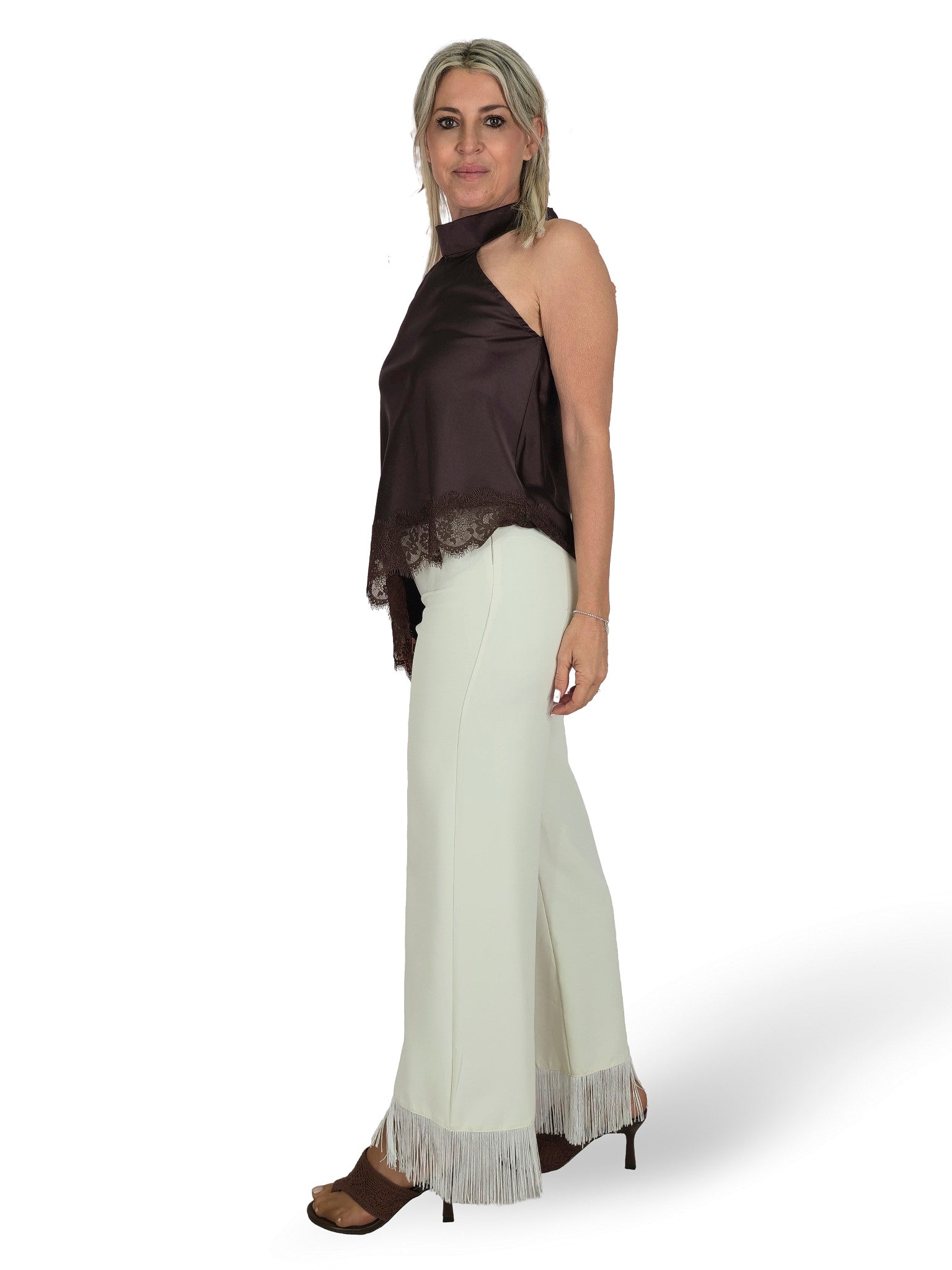 PANTALON TRAJE BAJO FLECOS JOT