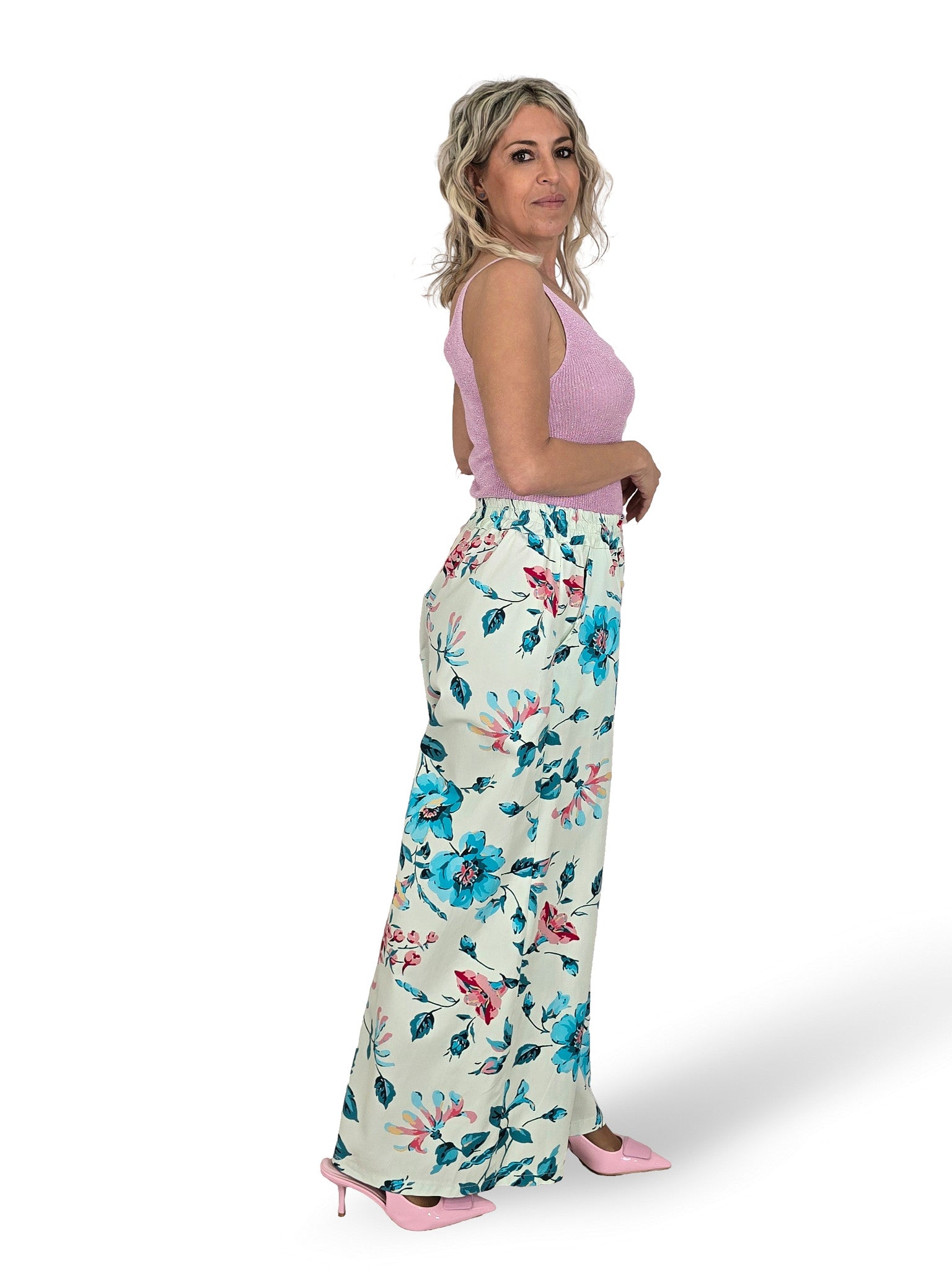 PANTALON ANCHO FLORES JOT