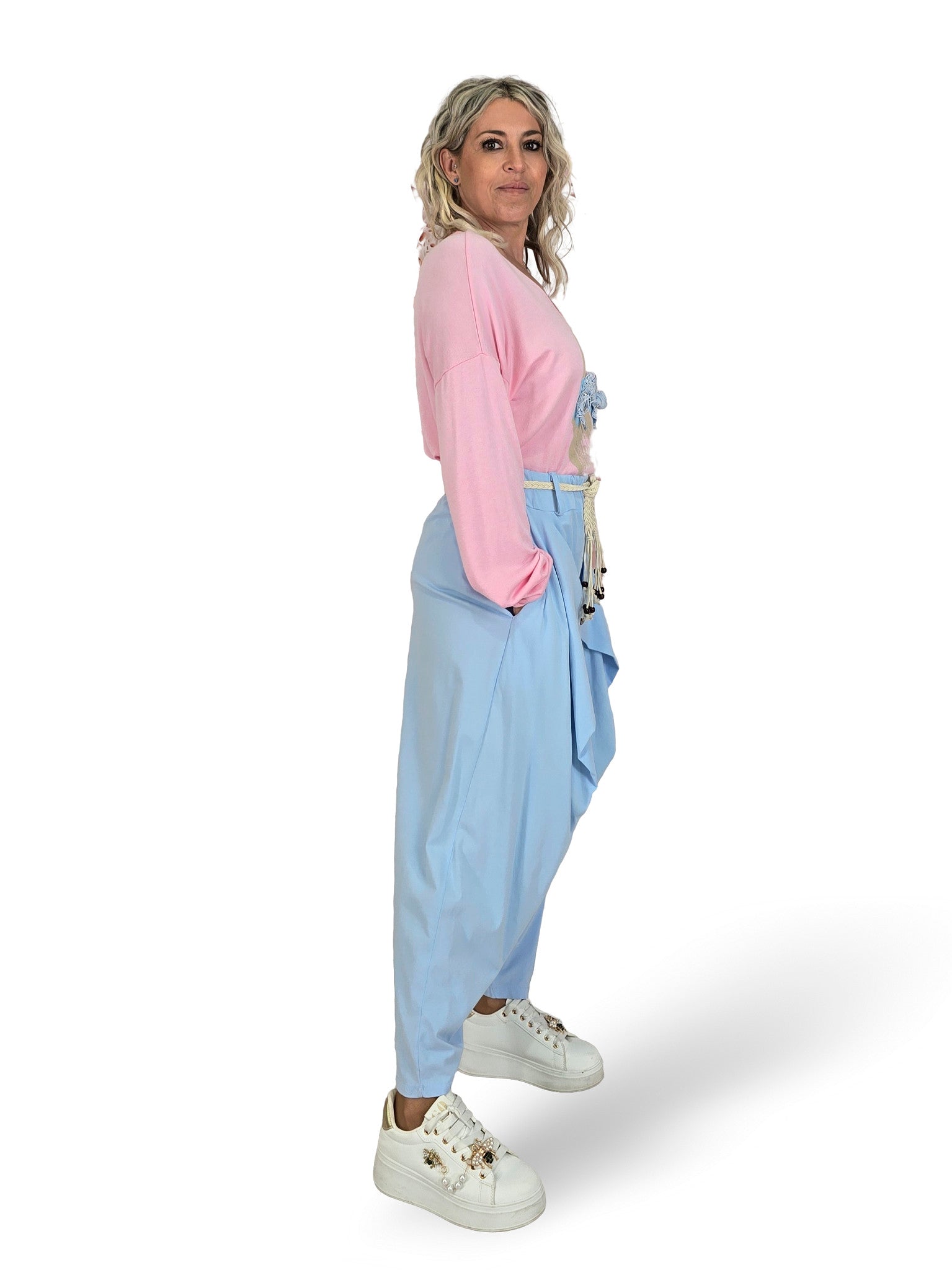 Pantaloni in cotone Jot Urban Chic