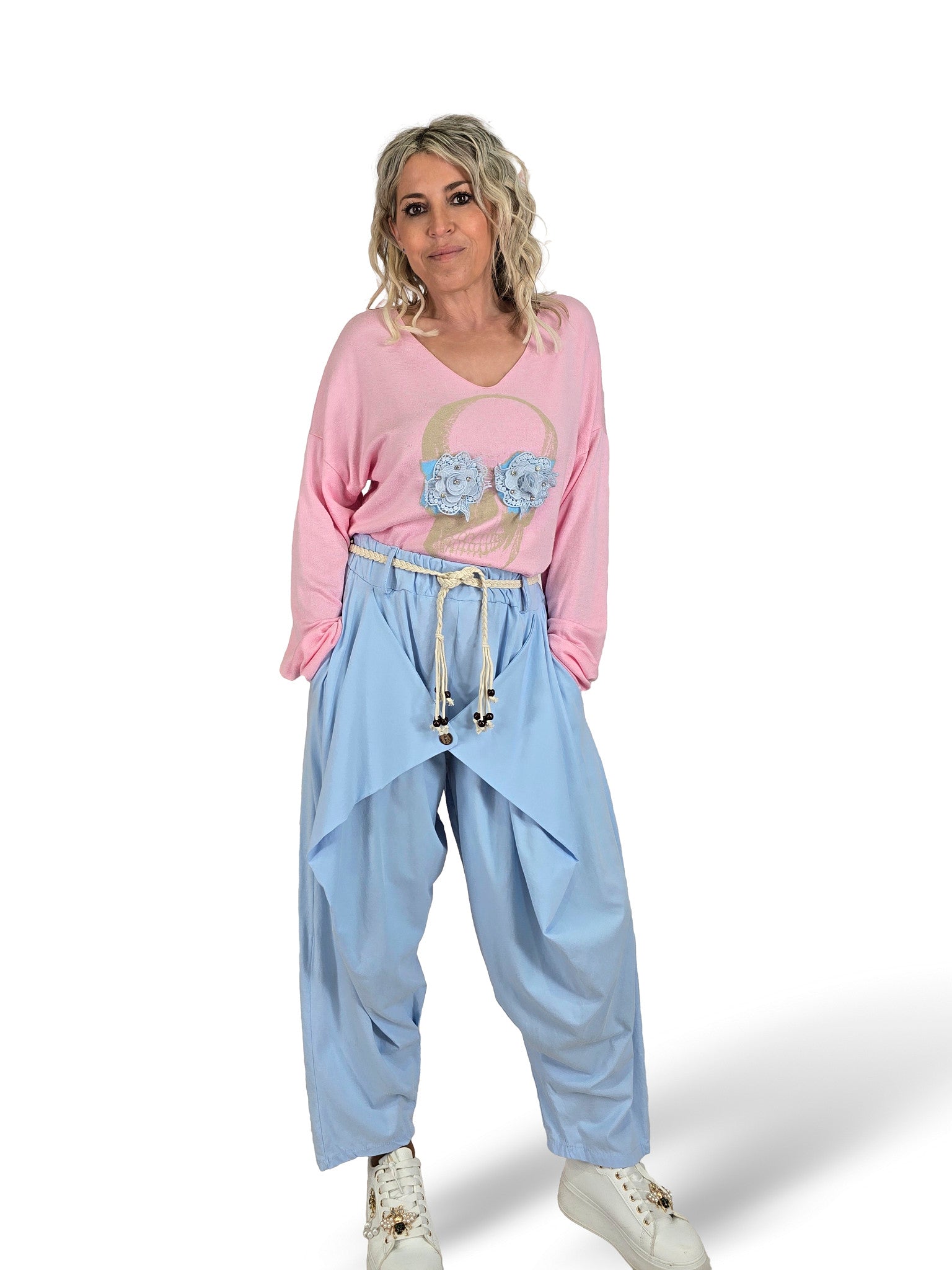 Pantaloni in cotone Jot Urban Chic