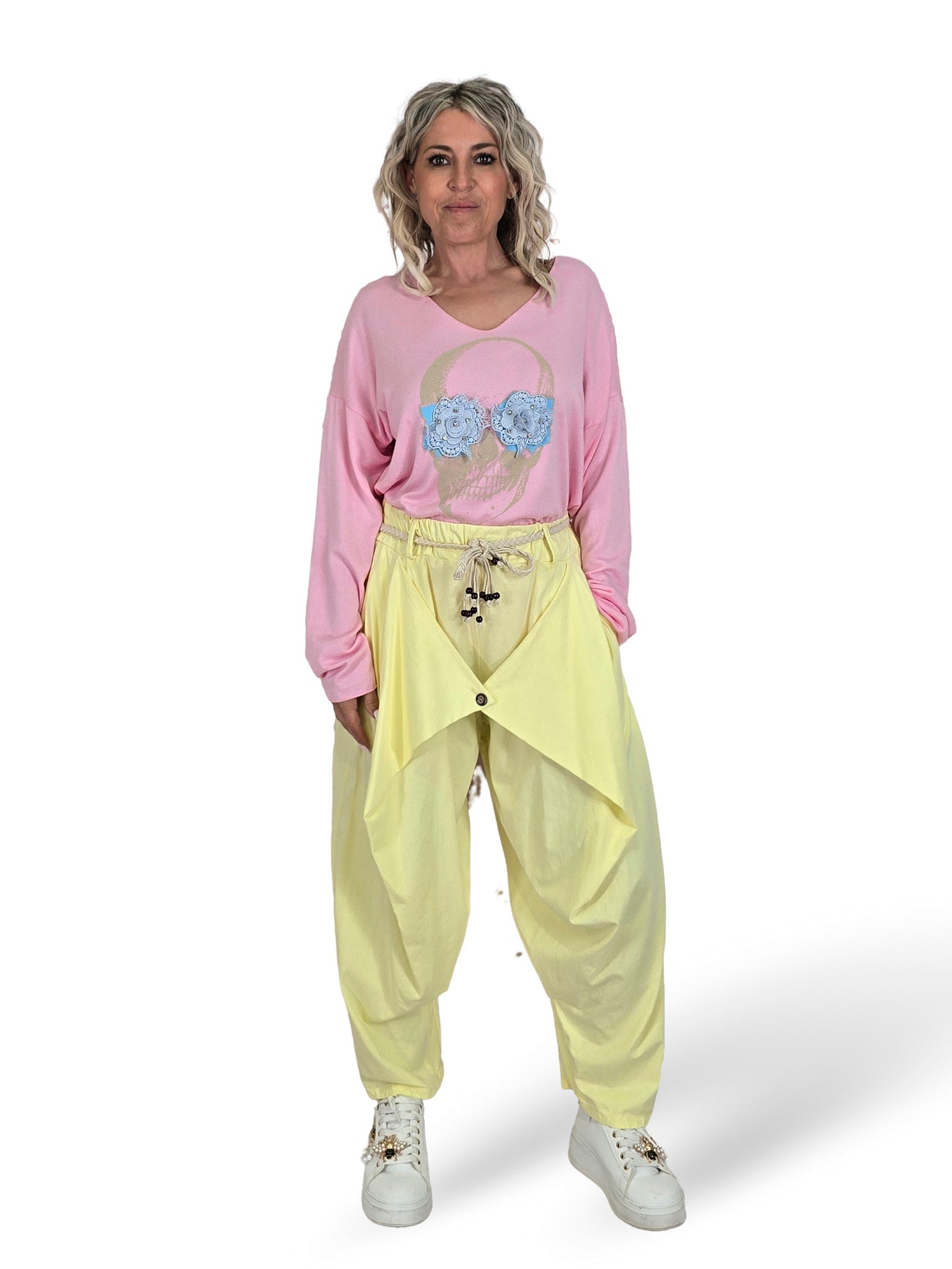 Pantaloni in cotone Jot Urban Chic