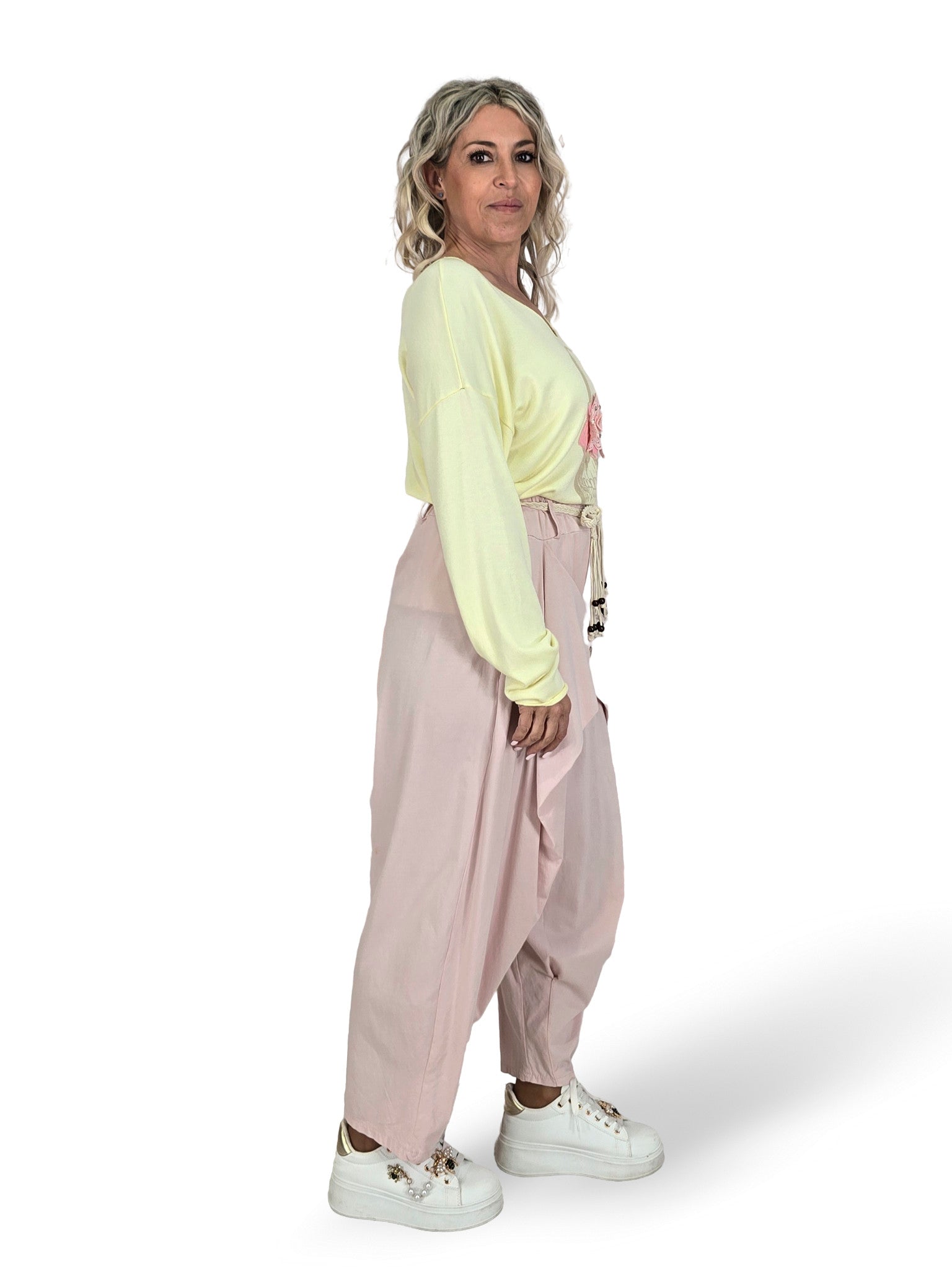 Pantaloni in cotone Jot Urban Chic