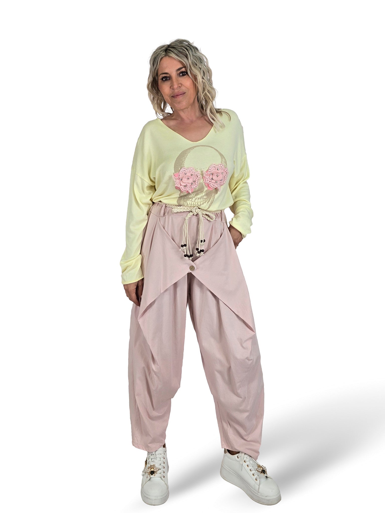 Pantaloni in cotone Jot Urban Chic