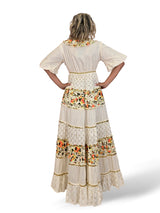VESTIDO GOLDEN ESTAMPADO RAYAS LUREX JOT